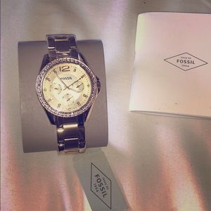BRAND NEW Fossil Gold Watch